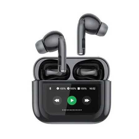 A9 Pro Wireless Earbuds White | Bluetooth 5.3 | HD Stereo Sound | TWS with Charging Case - Image 3