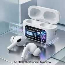 A9 Pro Wireless Earbuds White | Bluetooth 5.3 | HD Stereo Sound | TWS with Charging Case - Image 5