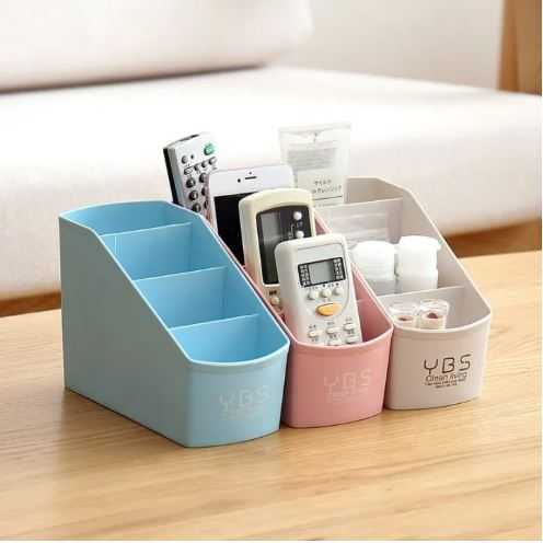 Bedside Table Organizer Caddy โ Multi-Use Plastic Holder for Pens, Remote & Essentials - Image 3