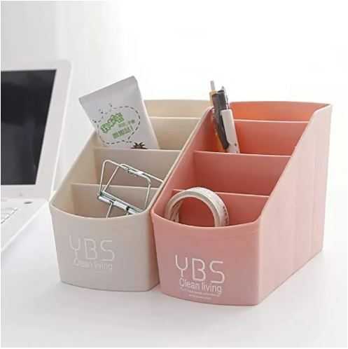 Bedside Table Organizer Caddy โ Multi-Use Plastic Holder for Pens, Remote & Essentials - Image 5