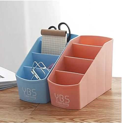 Bedside Table Organizer Caddy โ Multi-Use Plastic Holder for Pens, Remote & Essentials - Image 6