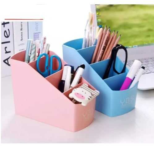 Bedside Table Organizer Caddy โ Multi-Use Plastic Holder for Pens, Remote & Essentials - Image 2