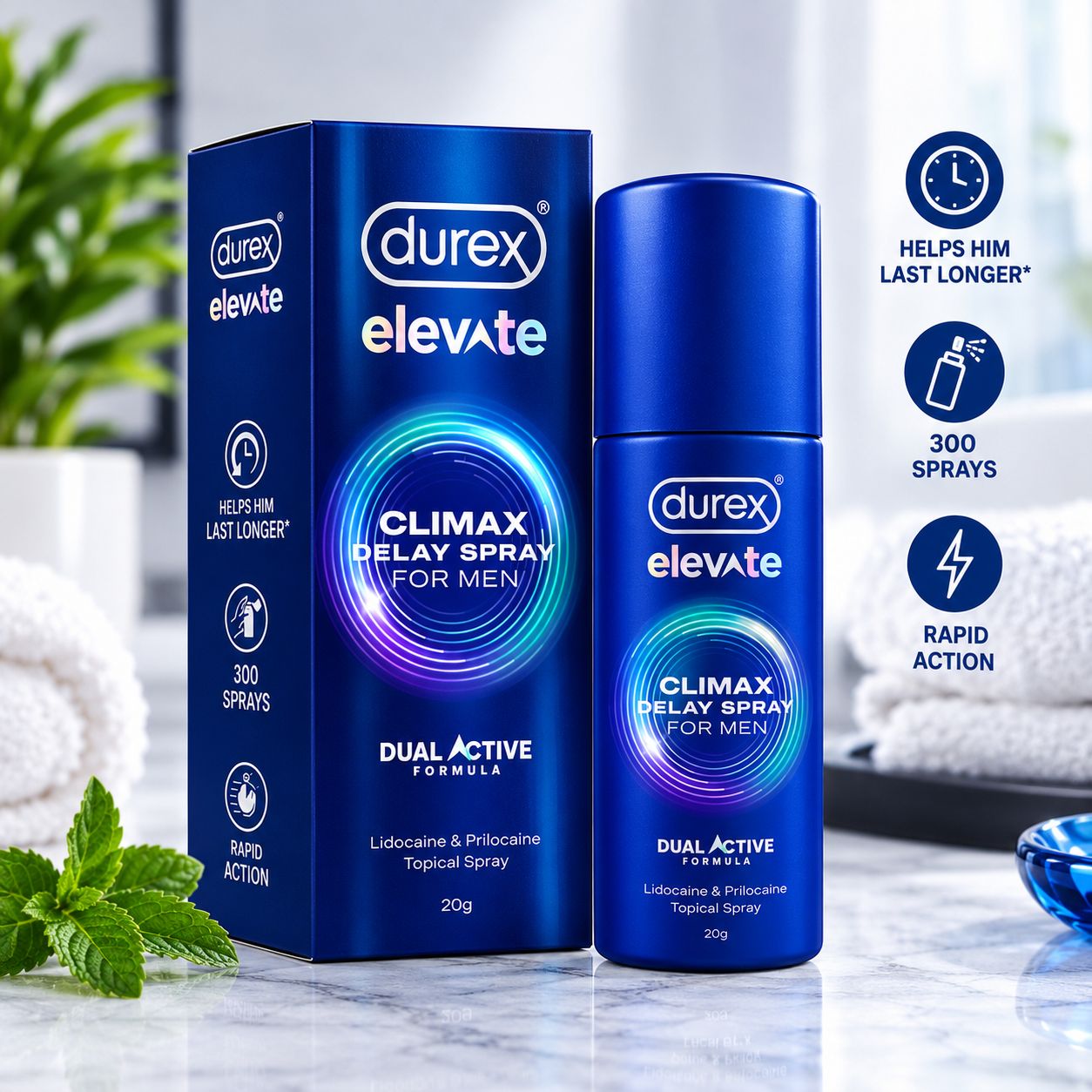 Durex Elevate Climax Delay Spray in Pakistan