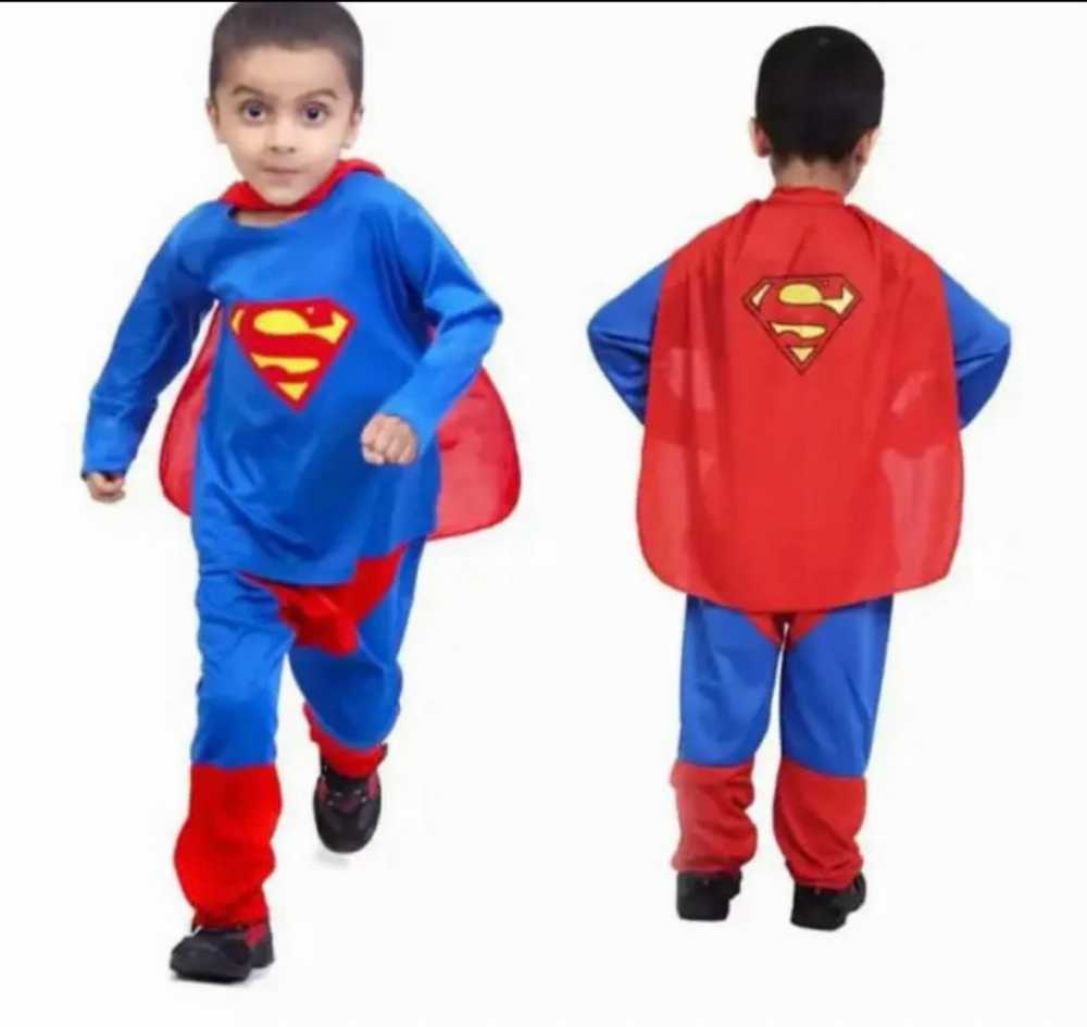 Kids Superman Costume Set – Complete Superhero Dress Up Outfit for Boys & Girls