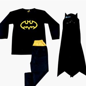 Complete Batman Costume for Kids – Superhero Fancy Dress with Mask & Cape