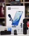 K8 Wireless Microphone for Mobile | Type-C & iPhone Compatible | Noise Reduction | Plug & Play Lavalier Mic - Image 3