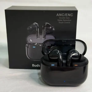 Buds ANC/ENC Wireless Earbuds Black Bluetooth 5.2