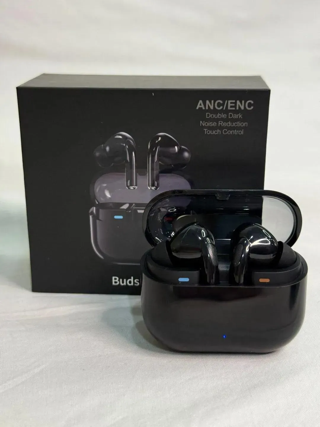Buds ANC/ENC Wireless Earbuds Black Bluetooth 5.2