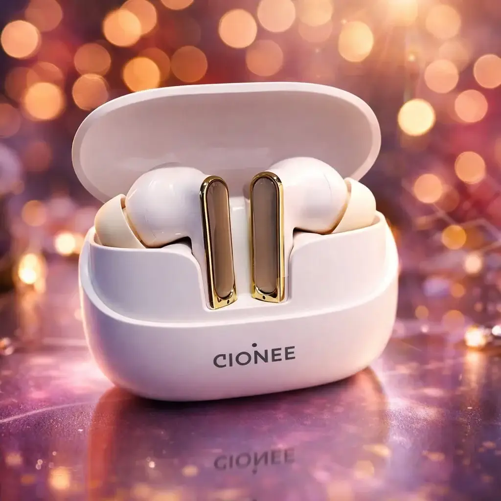 GIONEE True Wireless Earbuds Bluetooth 5.3 with ENC Noise Reduction, Hi-Fi Stereo Sound, Touch Control, USB-C Fast Charging & IPX5 Waterproof - Image 2