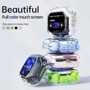 Wireless Transparent Earbuds with Smart Touch Controls