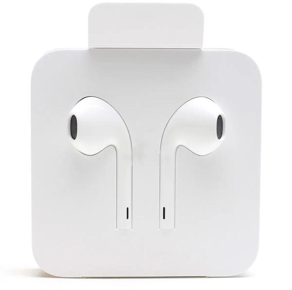 White iPhone Bluetooth Handsfree with Built-in Microphone - Image 3