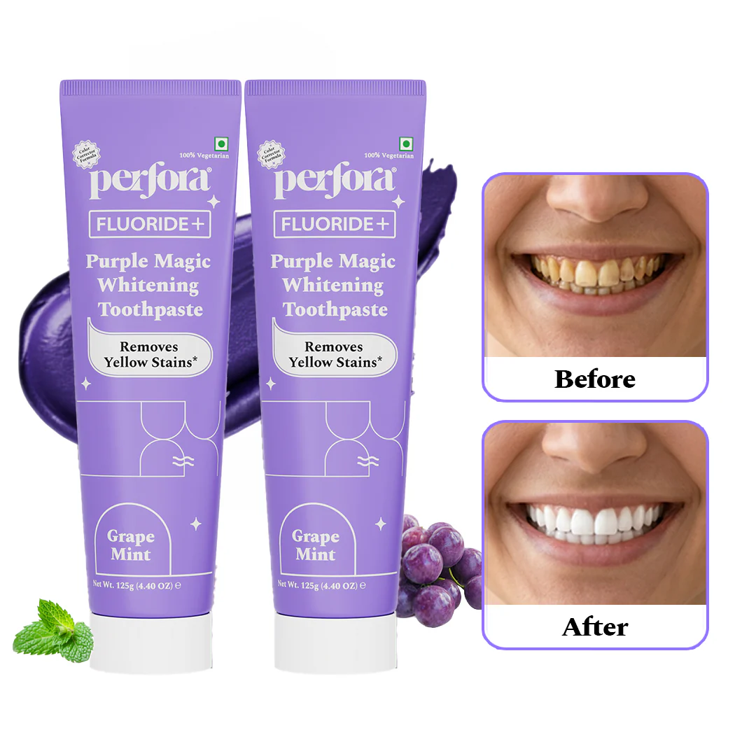 Perfora Purple Magic Whitening Toothpaste 125g