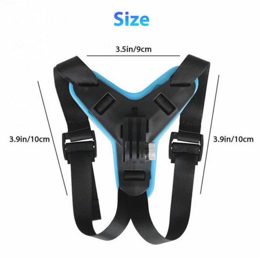 Helmet Mobile Chin Mount β Blue Standard Motorcycle Helmet Phone Holder for Riders - Image 2