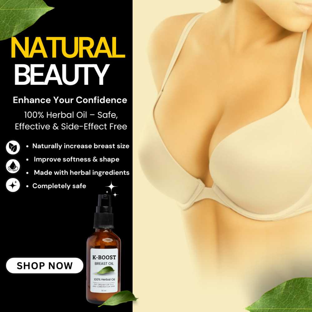 Herbal Breast Care & Firming Oil โ Natural Nourishing Massage Oil for Skin Care - Image 2