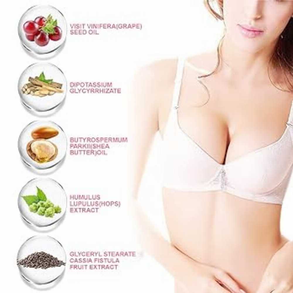 Herbal Breast Care & Firming Oil โ Natural Nourishing Massage Oil for Skin Care - Image 3