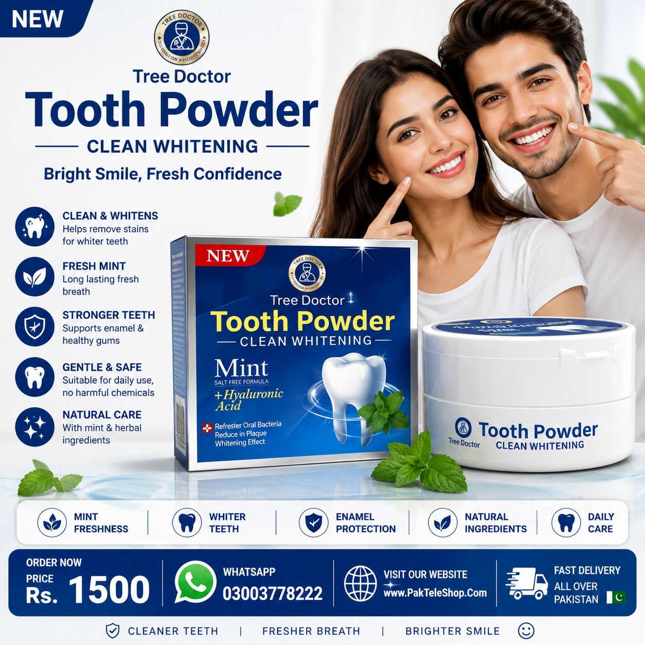 Tree Doctor Tooth Powder Mint