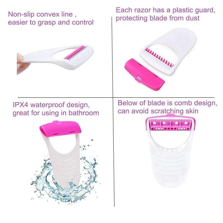 6 pcs Ladies Womens Girls Shaver Trimmer Bikini Razor soft - Image 2