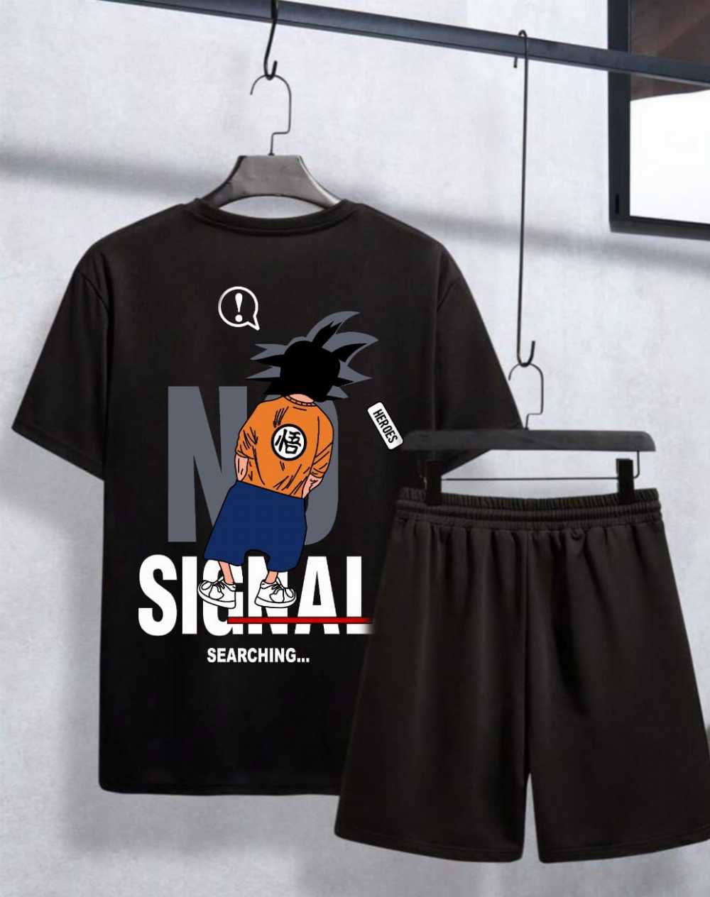 Printed T-Shirt and Boxers Combo