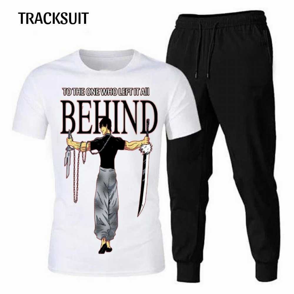 Round Neck Half Sleeve Tracksuit - Image 2