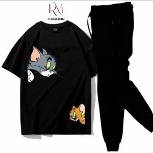 Printed T-Shirt and Trouser Combo