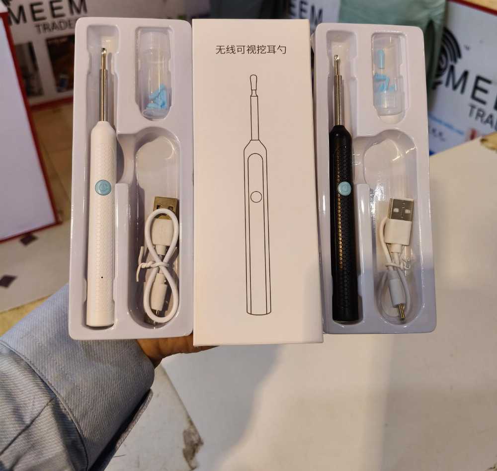 Smart Visual Ear Cleaner โ HD Camera Ear Wax Removal Tool with LED Light