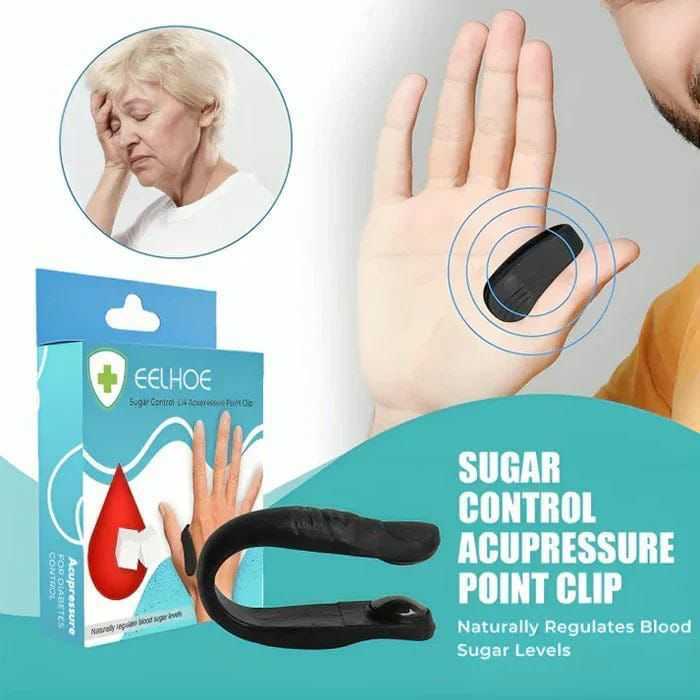 Acupressure LI4 Point Massage Clip – Handheld Pressure Point Therapy Tool for Relaxation