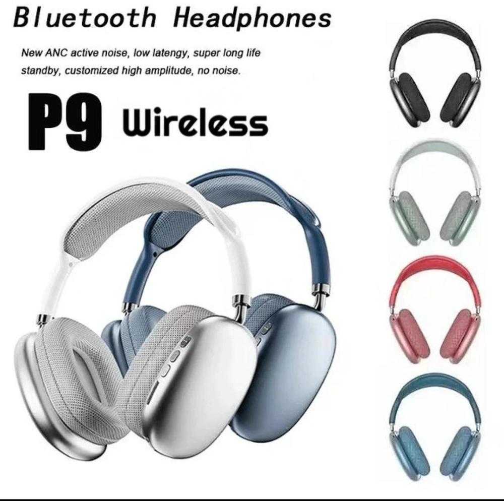 P9 Wireless Bluetooth Headphones – Deep Bass Sound | Comfortable Fit | Long Battery Life