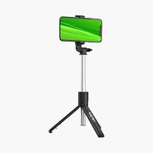 Selfie Stick with Tripod Stand | Bluetooth Remote | Adjustable & Foldable Design | Universal Phone Holder
