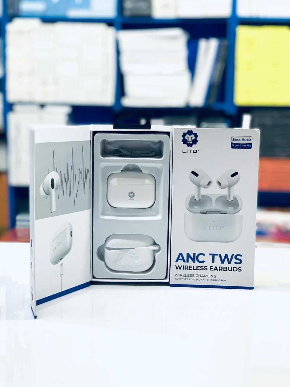 LITO ANC TWS Wireless Earbuds – Bluetooth 5.2 | Active Noise Cancellation | Wireless Charging Case - Image 2