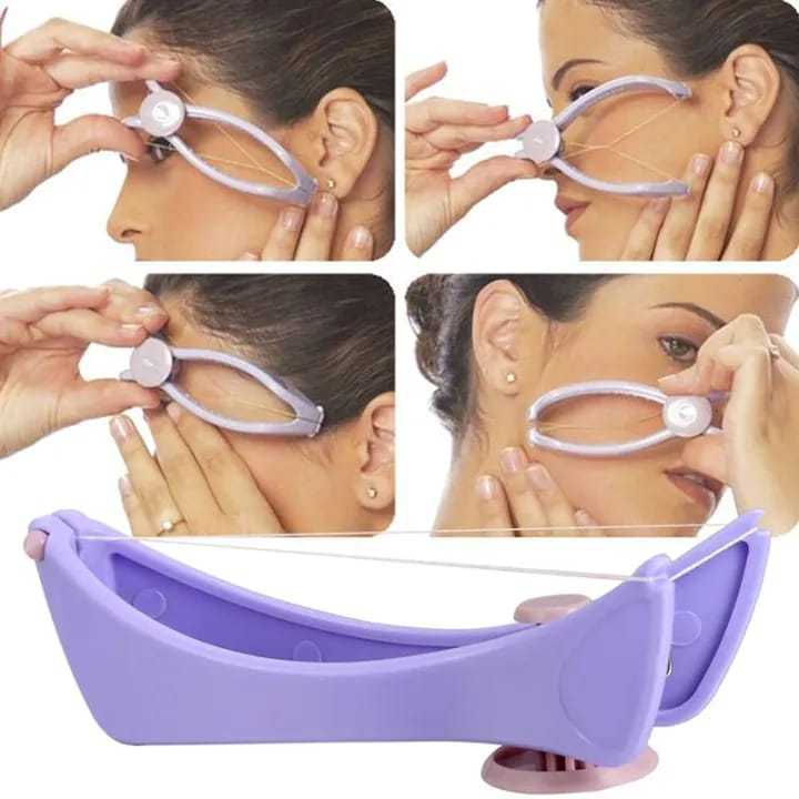 SLIQUE Hair Threading Machine โ Manual Facial Hair Remover for Women | Easy Threading & Beauty Care Tool - Image 2