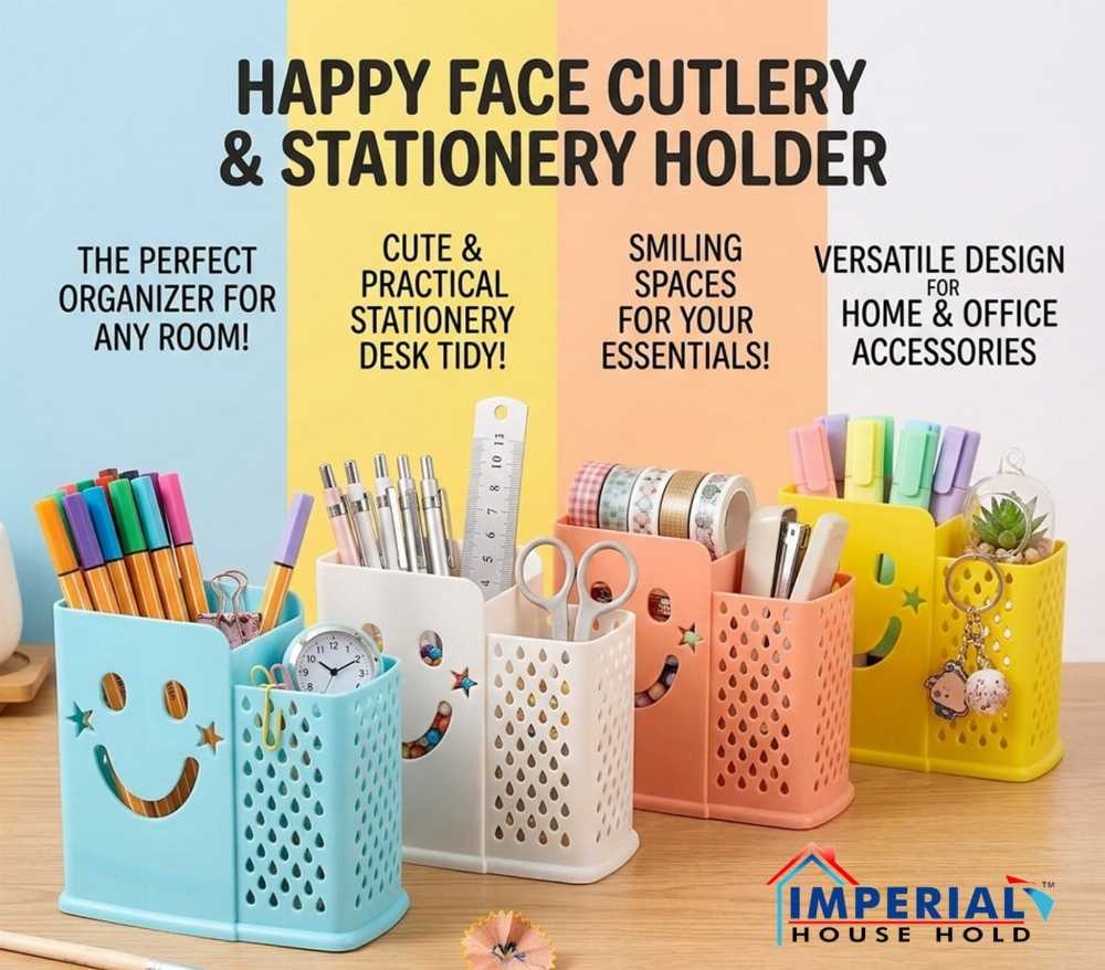 Imperial Household Cutlery Drainer โ 2-Compartment Plastic Utensil Organizer & Kitchen Storage Holder - Image 2