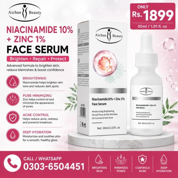 Aichun Beauty Niacinamide Whitening Serum Price In Pakistan