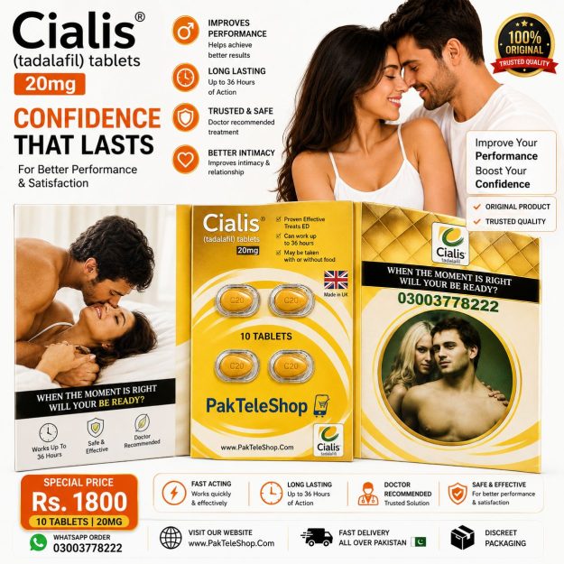 Cialis 20mg 6 Tablet UK Price In Pakistan