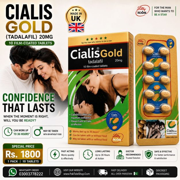 Cialis Gold 20mg 10 Tablets Price In Pakistan