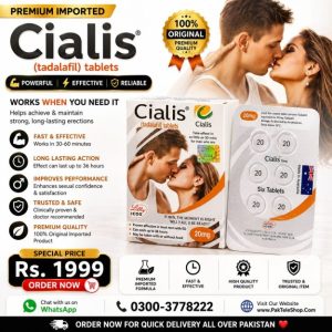 Cialis White Lilly 20mg 6 Tablets Price In Pakistan