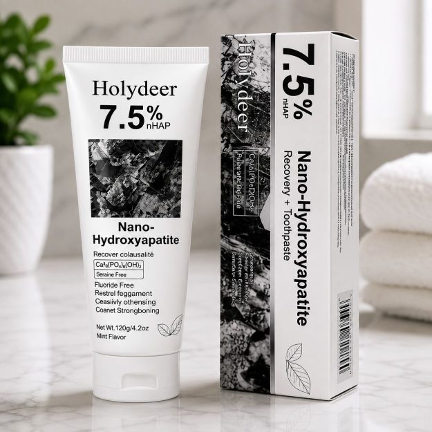 Holydeer Recovery Toothpaste 7.5% Nano Hydroxyapatite In Pakistan