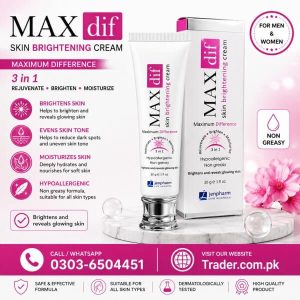 Max Dif Skin Brightening Cream In Pakistan