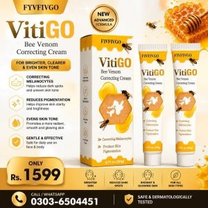 Vitiligo Bee Venom Treatment Cream In Pakistan