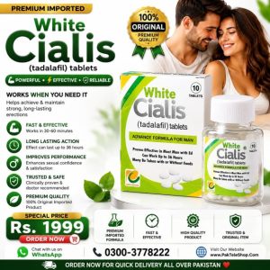 White Cialis 10 Tablets Bottle Price In Pakistan