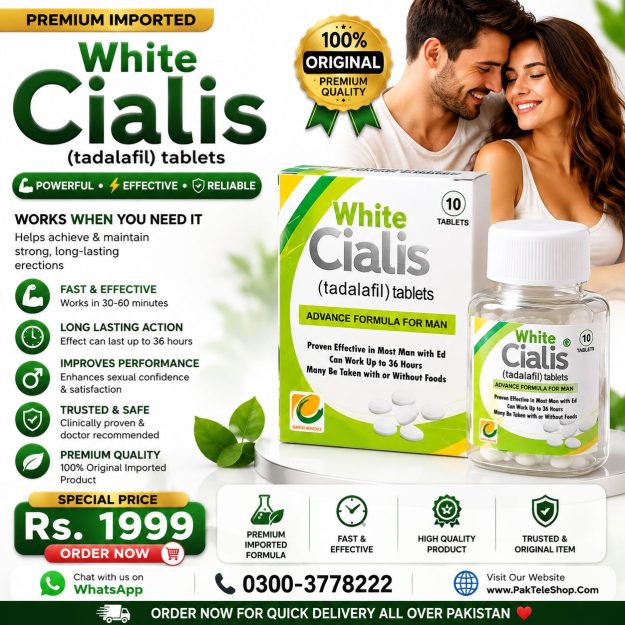 White Cialis 10 Tablets Bottle Price In Pakistan