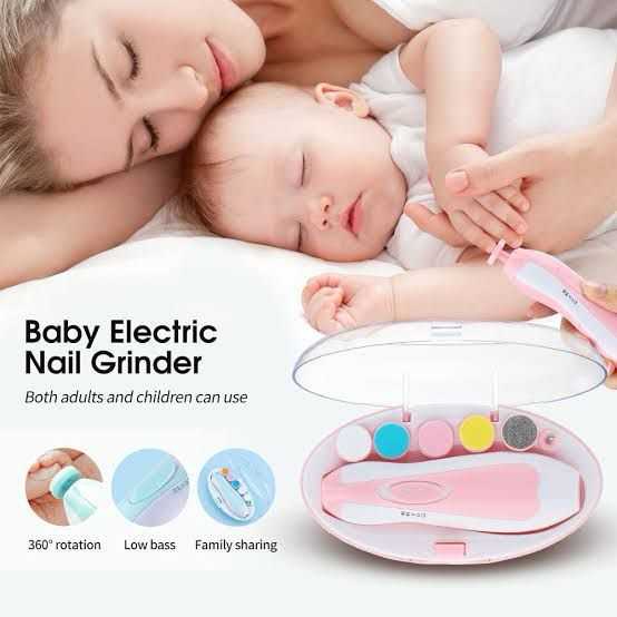 Baby Nail Trimmer Cell Operated – Safe Electric Nail File for Newborns, Infants & Toddlers - Image 2