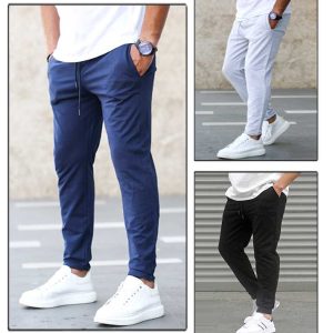 Pack of 2 French Terry Trousers for Men