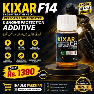 Kixar F14 Engine Treatment Oil – Performance Booster & Engine Protection Additive