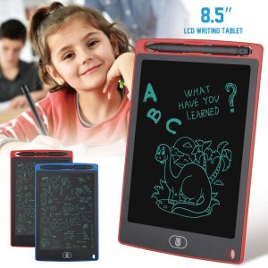 8.5 Inch LCD Writing Tablet for Kids – Reusable Digital Drawing Pad & Erasable Writing Board