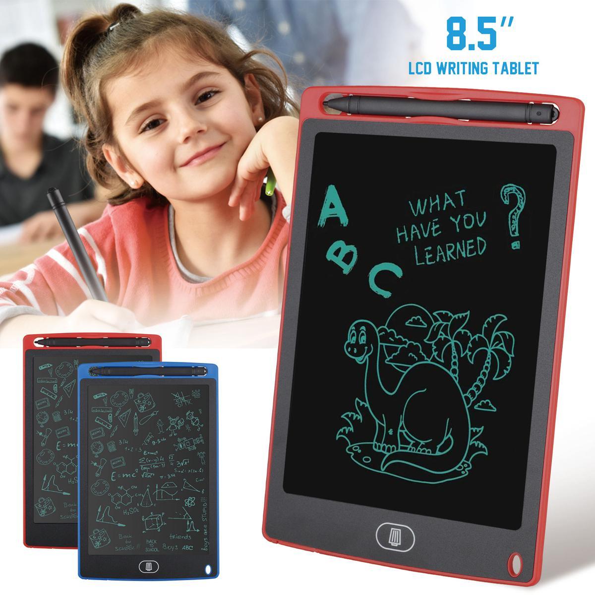 8.5 Inch LCD Writing Tablet for Kids – Reusable Digital Drawing Pad & Erasable Writing Board