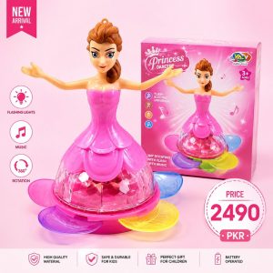Electric Drive Doll Set for Girls 1–10 Years | Pink Multicolor Interactive Musical Toy