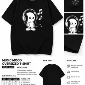 Men's Stylish Logo Printed T-Shirt – Breathable & Comfortable Casual Wear