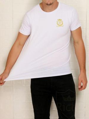 Premium Cotton Jersey T-Shirts Pack of 3 – Navy, White & Black | Soft Comfortable Casual Wear - Image 3