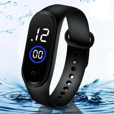 Waterproof LED Smart Watch for Boys & Girls – Black Digital Kids Watch - Image 4