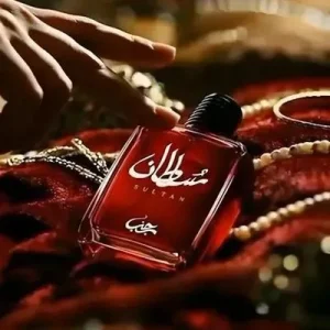 Sultan Ruby Women’s Floral Perfume 50mL – Elegant Red Fragrance for Women